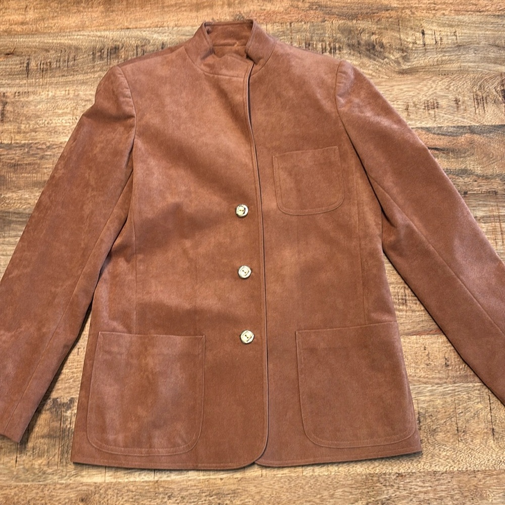 Vintage Roth Le Cover Women Size 4 Ultra Suede Jacket Cosplay USA (9)